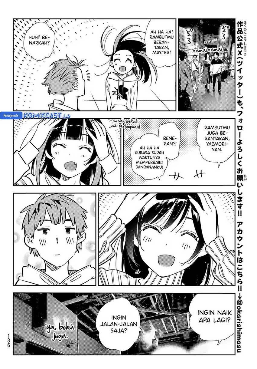 Kanojo Okarishimasu Chapter 339 Gambar 16