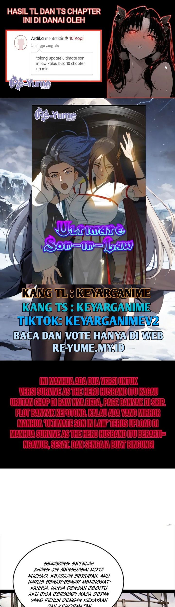 Baca Komik Survive As The Hero’s Husband Chapter 171 Gambar 1