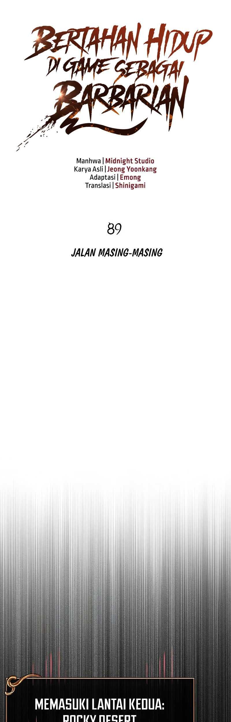 Survive as a Barbarian in the Game Chapter 89 Gambar 10