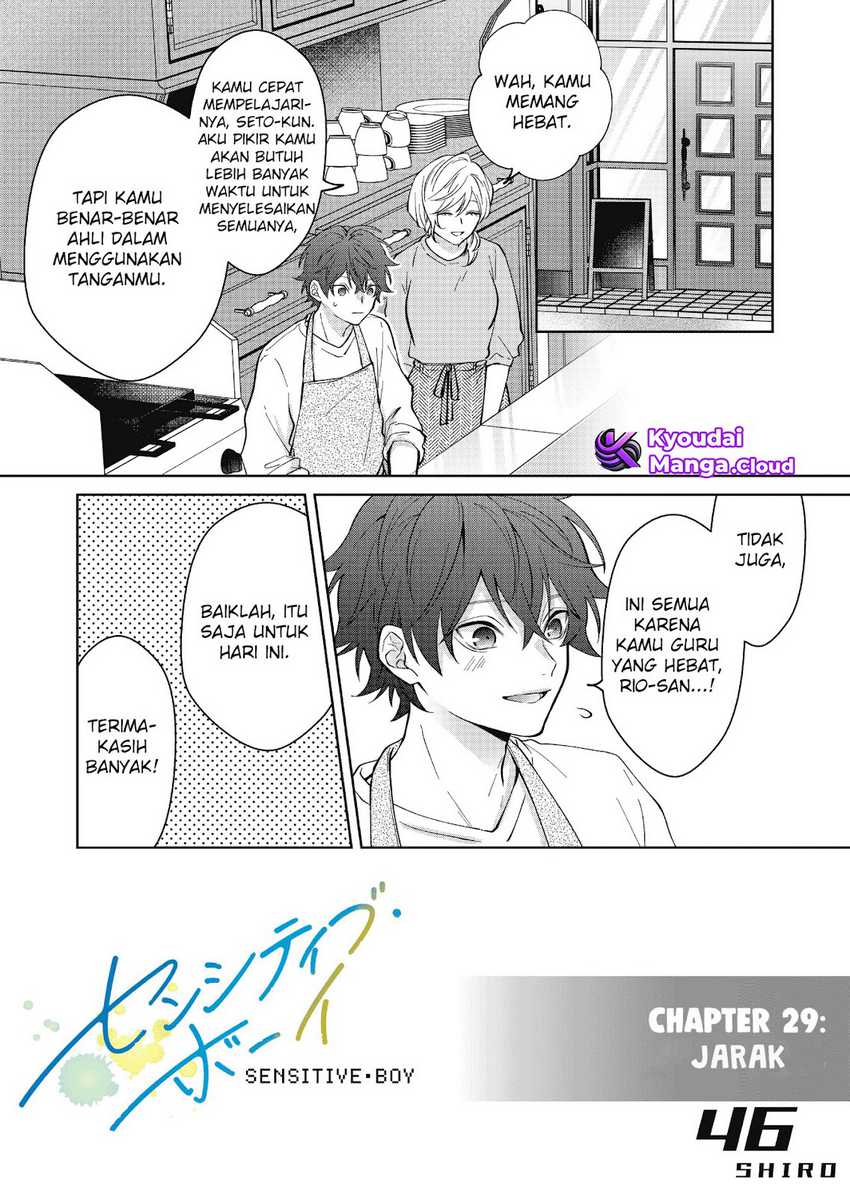 Baca Manga Sensitive Boy Chapter 29 Gambar 2