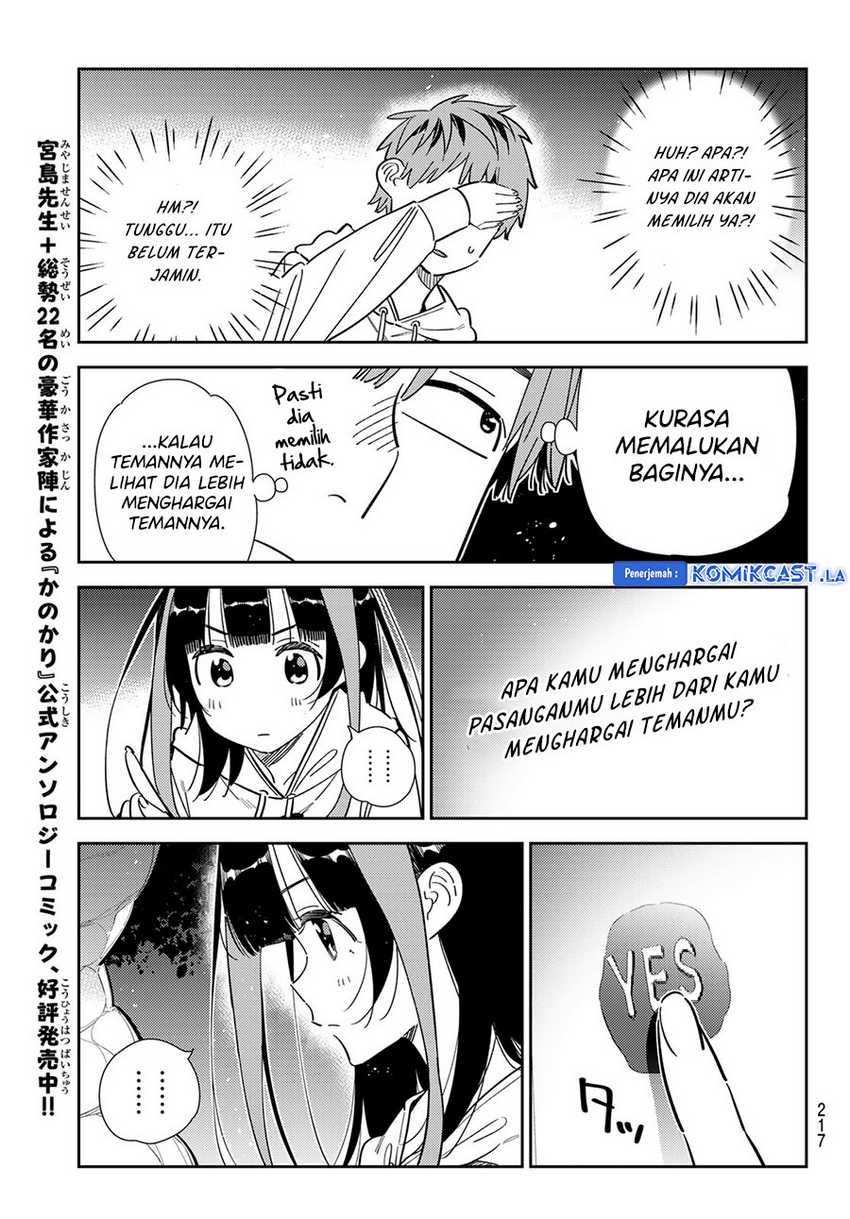 Kanojo Okarishimasu Chapter 340 Gambar 17