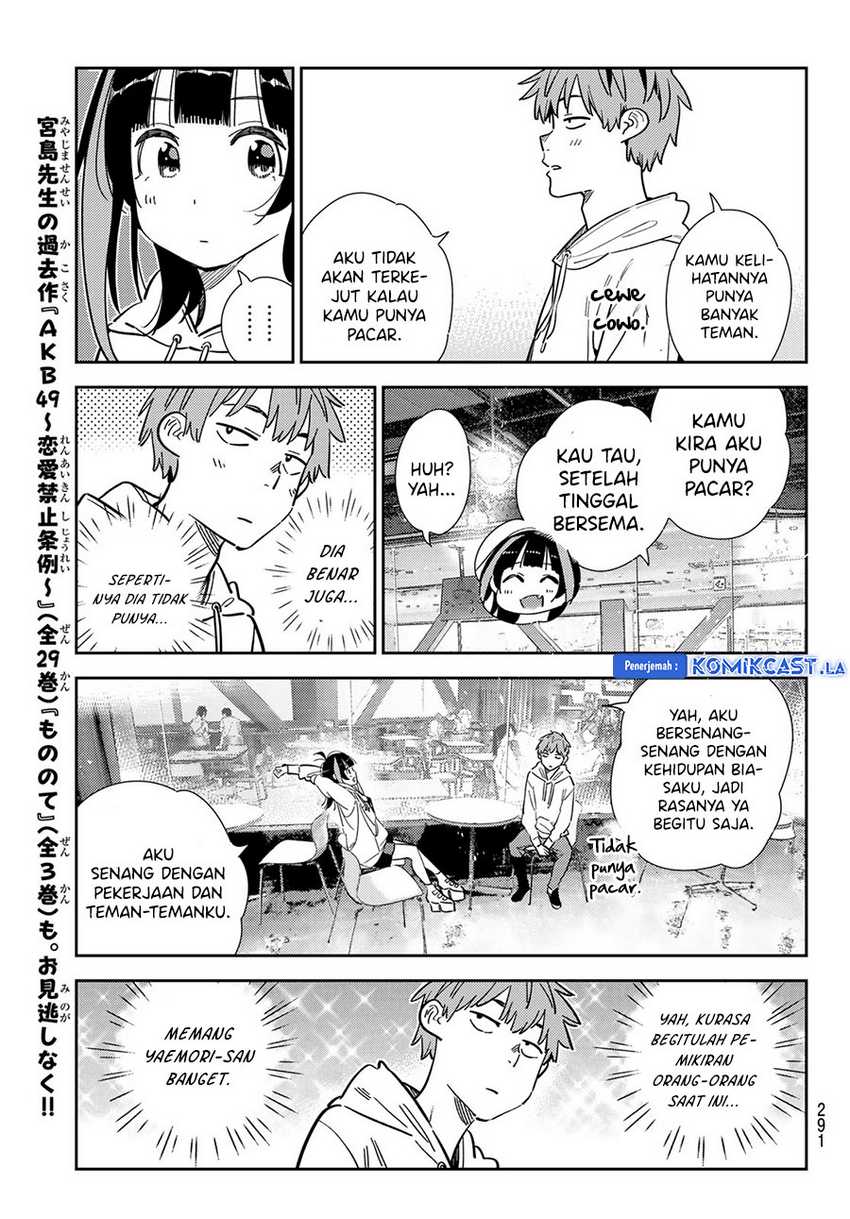 Kanojo Okarishimasu Chapter 341 Gambar 17