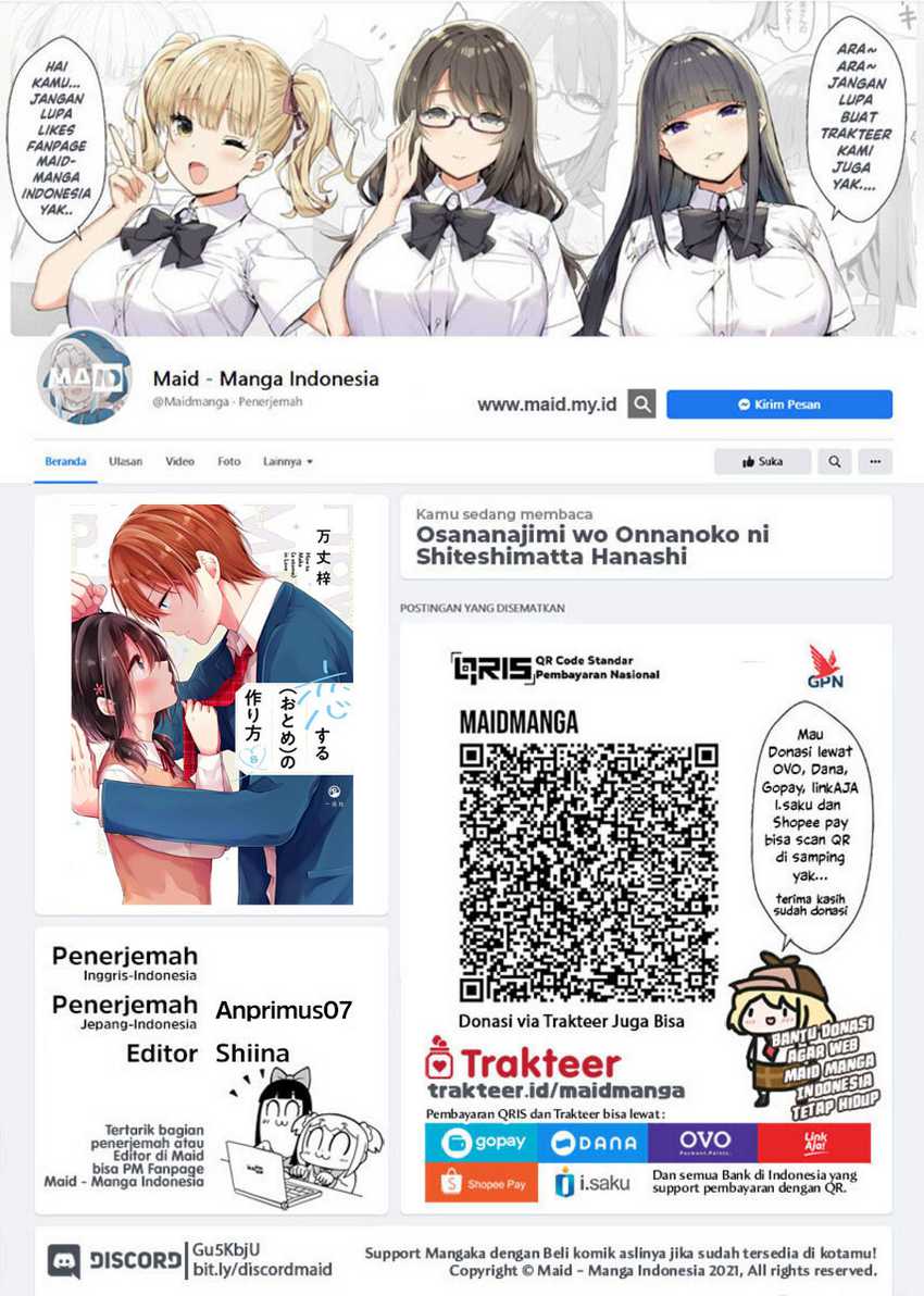 Komik Osananajimi wo Onnanoko ni Shiteshimatta Hanashi - Chapter Chapter 93 - Halaman 2