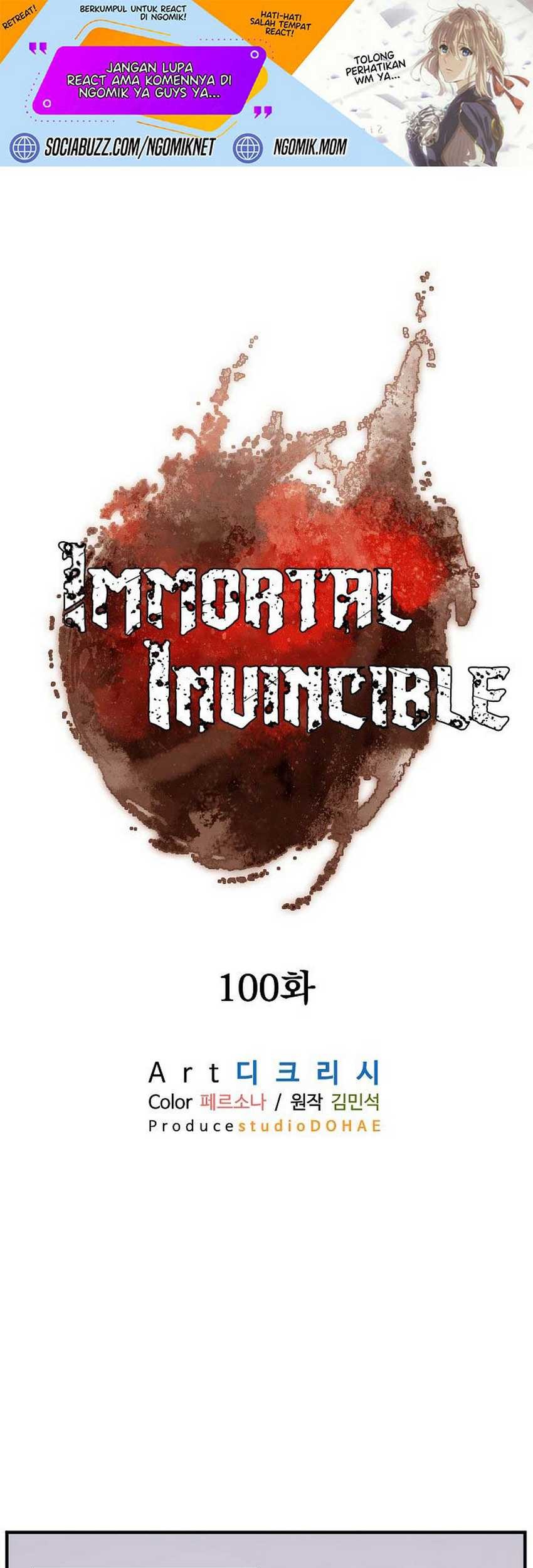 Baca Manhwa The Invincible Immortal Chapter 100 Gambar 2