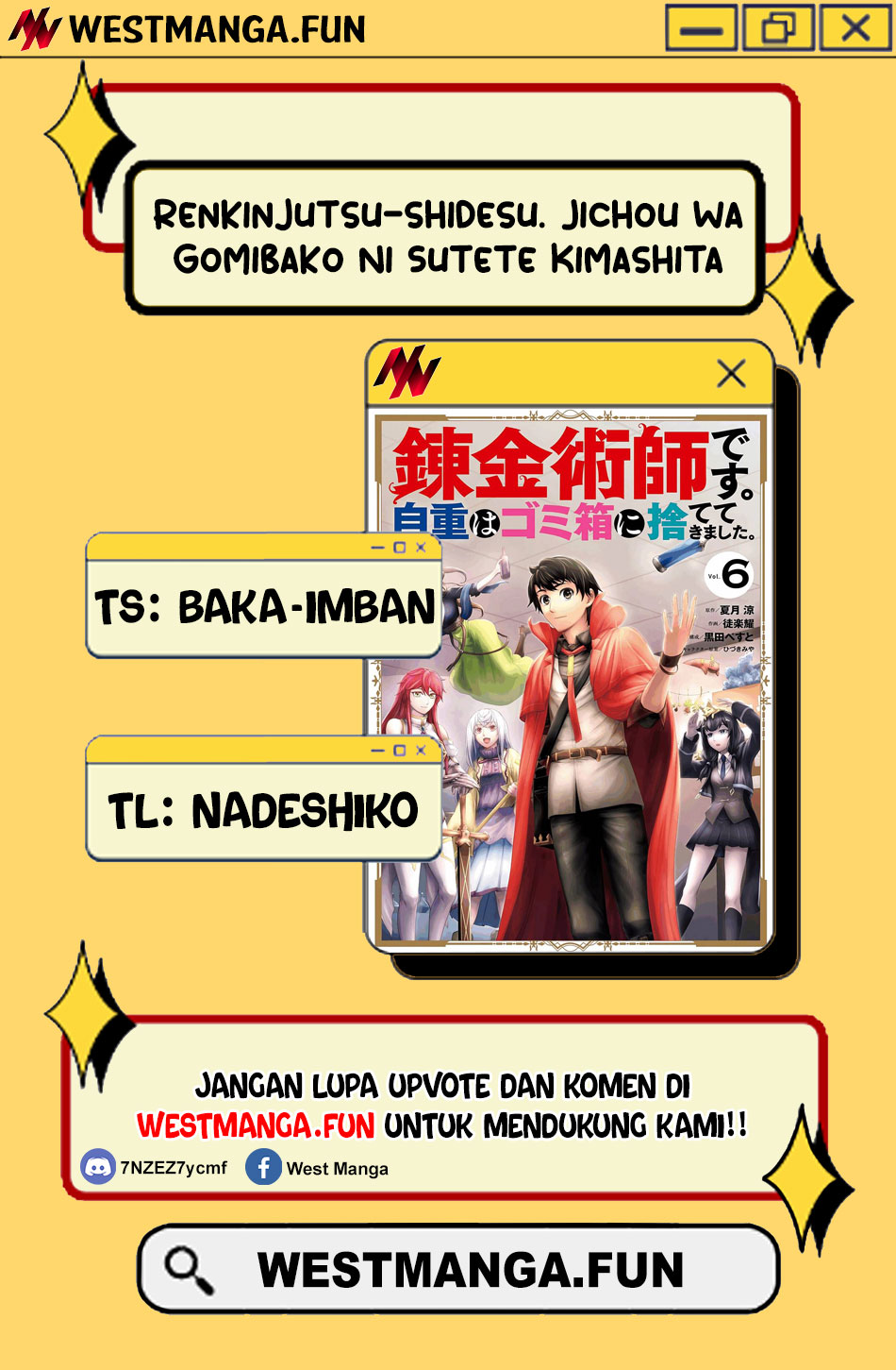 Renkinjutsu-shidesu. Jichou Wa Gomibako Ni Sutete Kimashita Chapter 07 Gambar 4