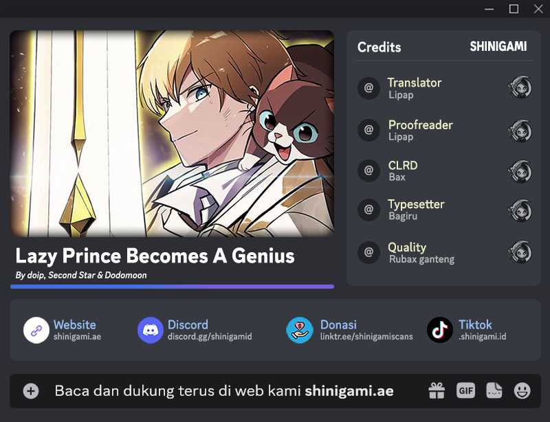 Baca Komik Lazy Prince Becomes a Genius Chapter 134 Gambar 1