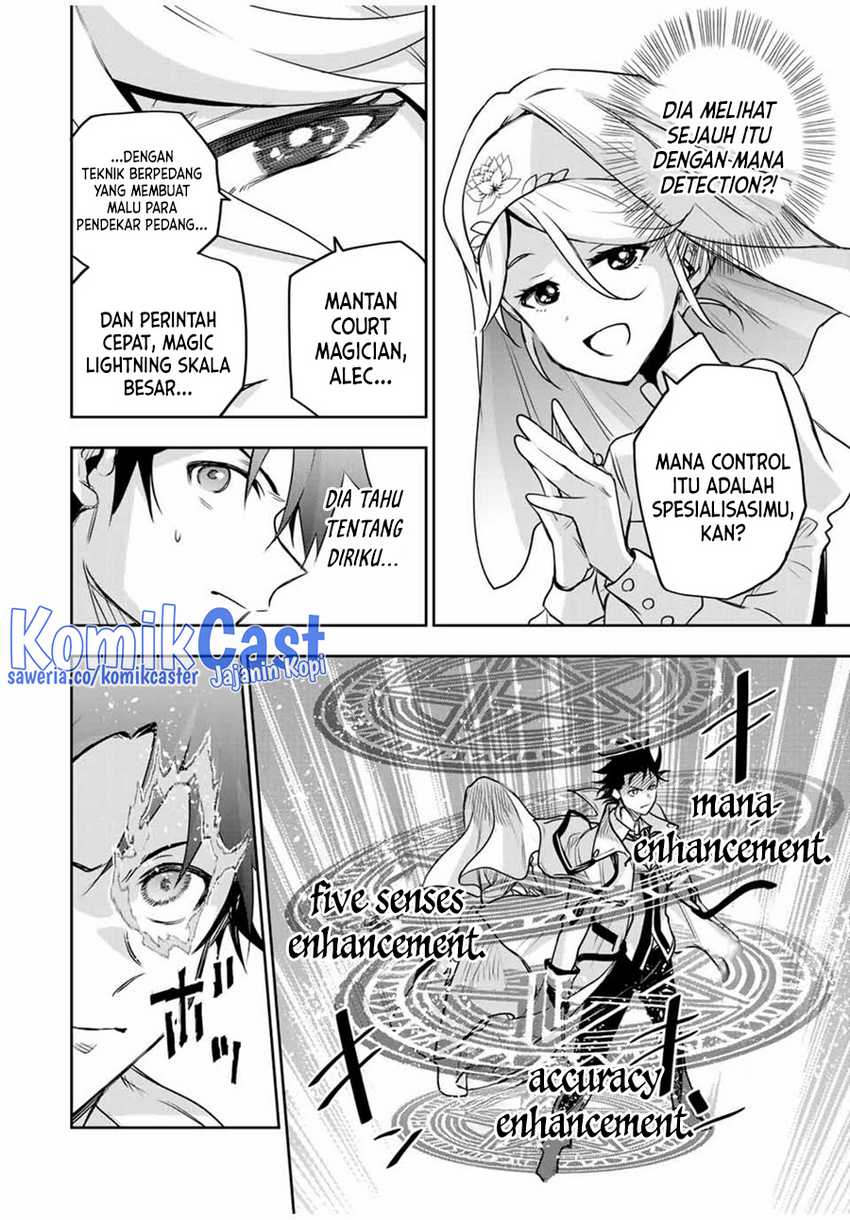 A Court Magician, Who Was Focused On Supportive Magic Because His Allies Were Too Weak, Aims To Become The Strongest After Being Banished Chapter 124 Gambar 15
