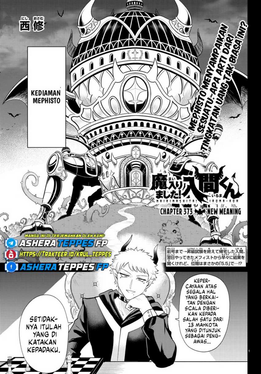 Baca Manga Mairimashita! Iruma-kun Chapter 373 Gambar 2
