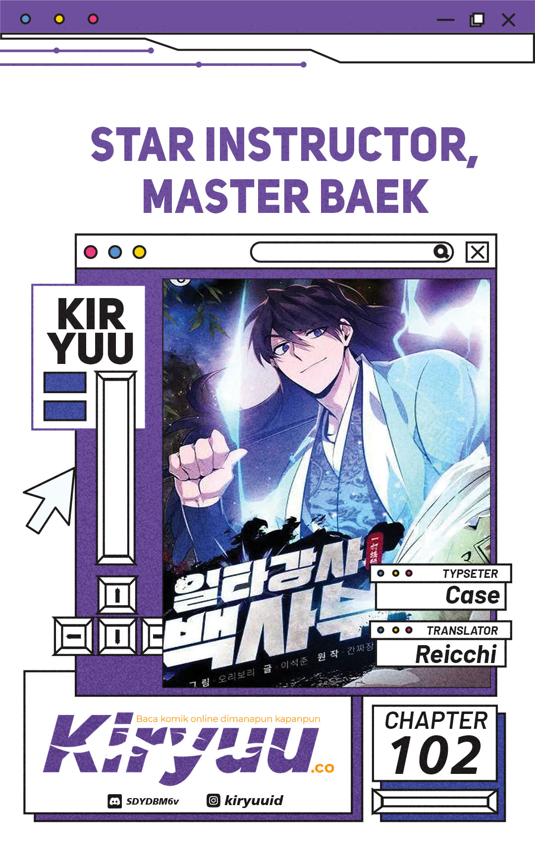 Komik Number One Star Instructor Master Baek Chapter 102 gambar nomor 1