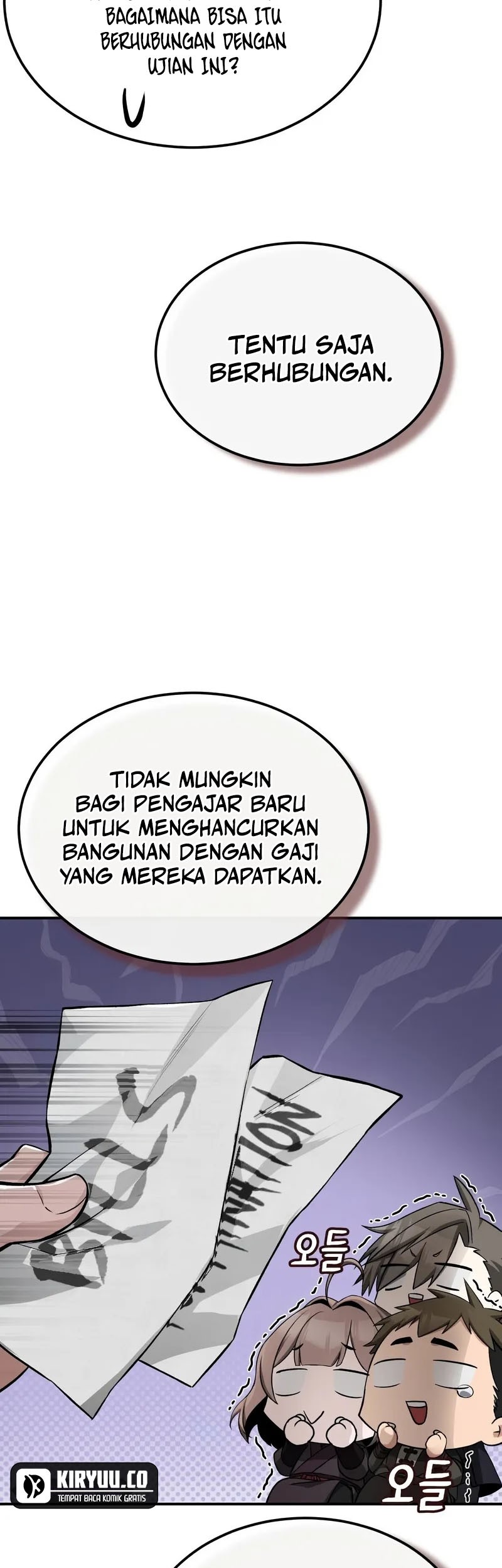 Number One Star Instructor Master Baek Chapter 102 Gambar 20