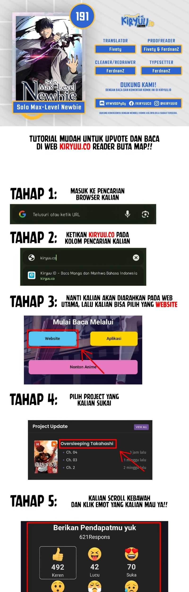 Komik Solo Max-Level Newbie Chapter 191 gambar nomor 1