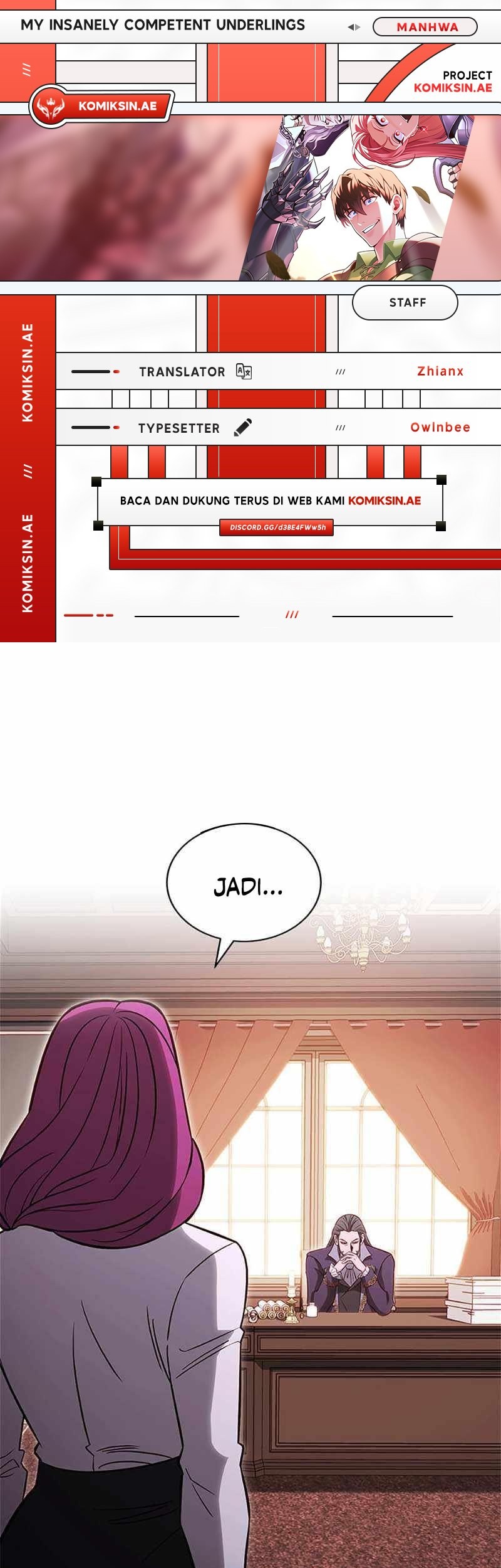 Baca Komik My Insanely Competent Underlings Chapter 68 Gambar 1