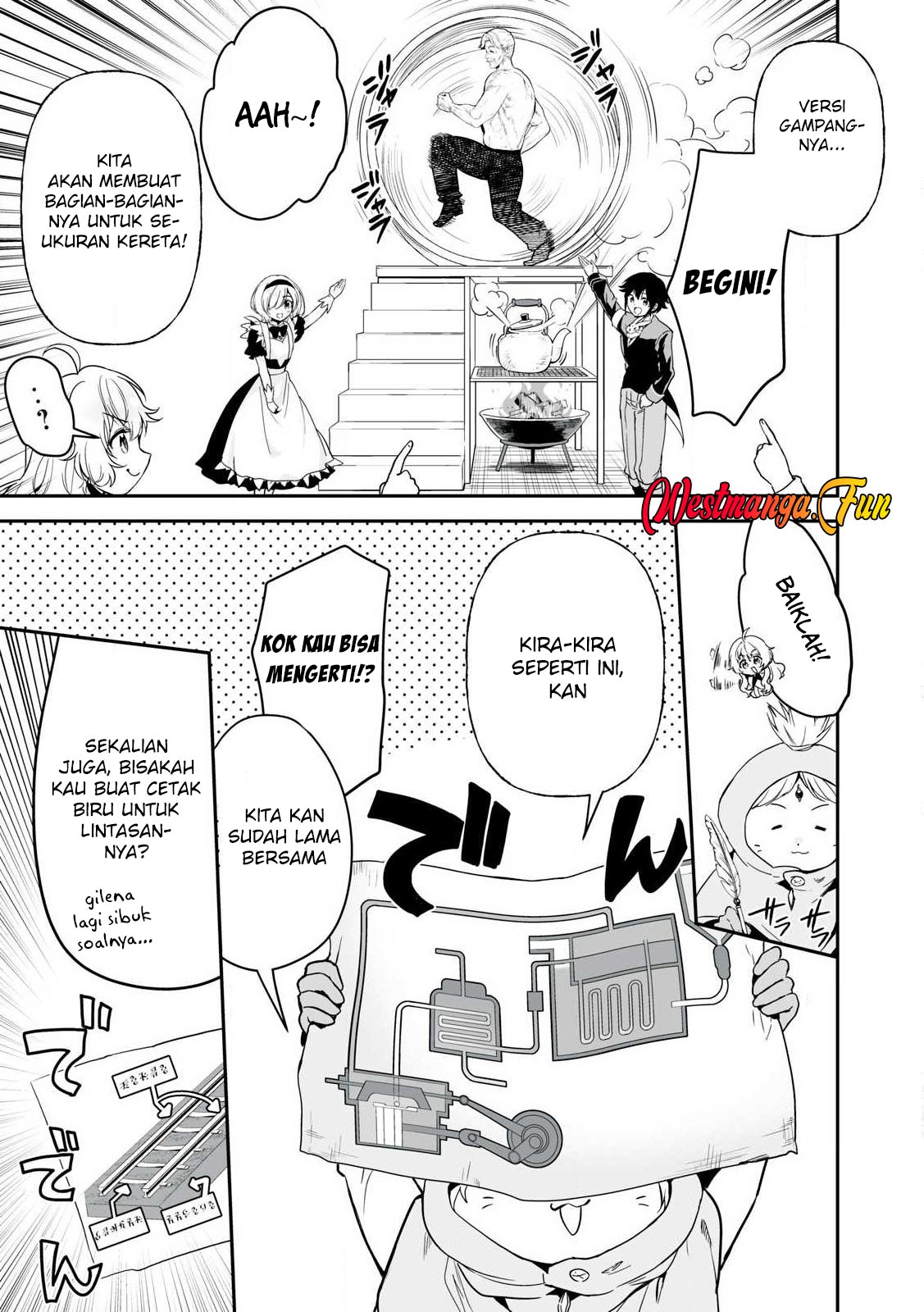 Tensei Kizoku no Bannou Kaitaku Kara ~”Kakudai & Shukushou” Sukiru o Tsukatte Itara Saikyou Ryouchi ni Narimashita~ Chapter 45 Gambar 13