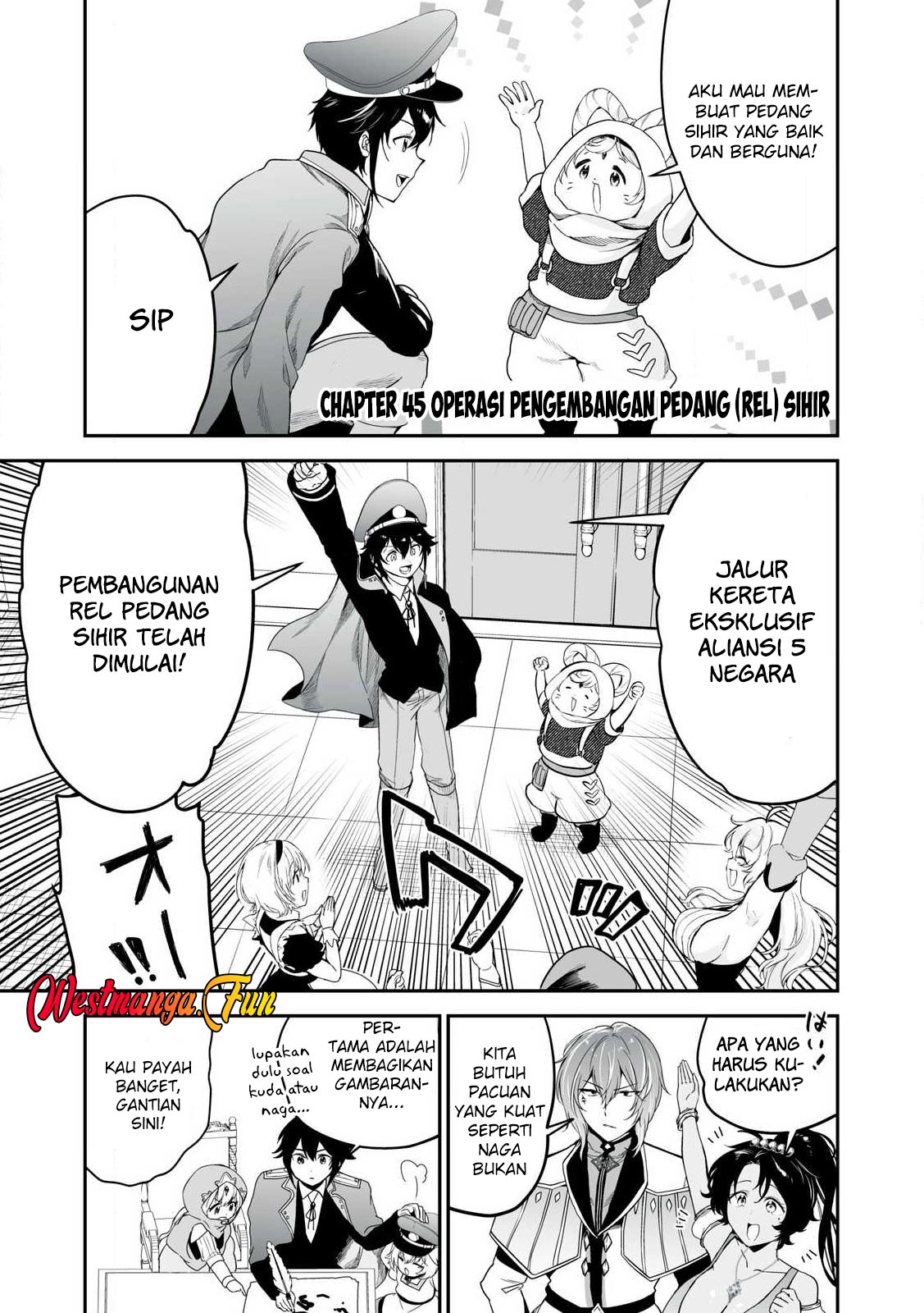 Baca Manga Tensei Kizoku no Bannou Kaitaku Kara ~”Kakudai & Shukushou” Sukiru o Tsukatte Itara Saikyou Ryouchi ni Narimashita~ Chapter 45 Gambar 2