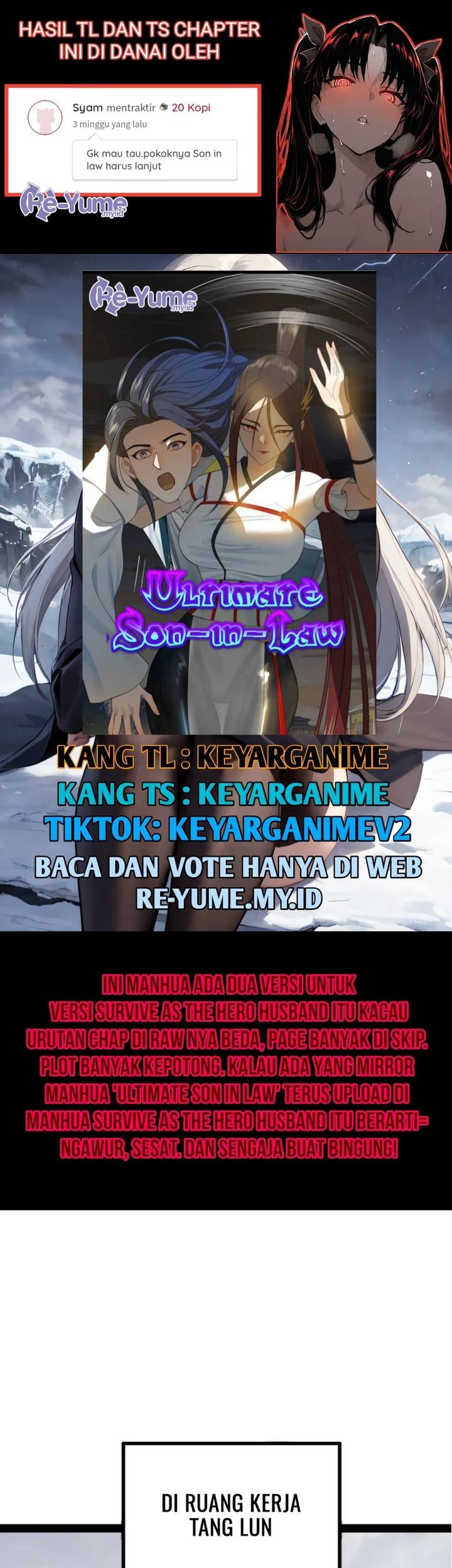 Baca Komik Survive As The Hero’s Husband Chapter 176 Gambar 1