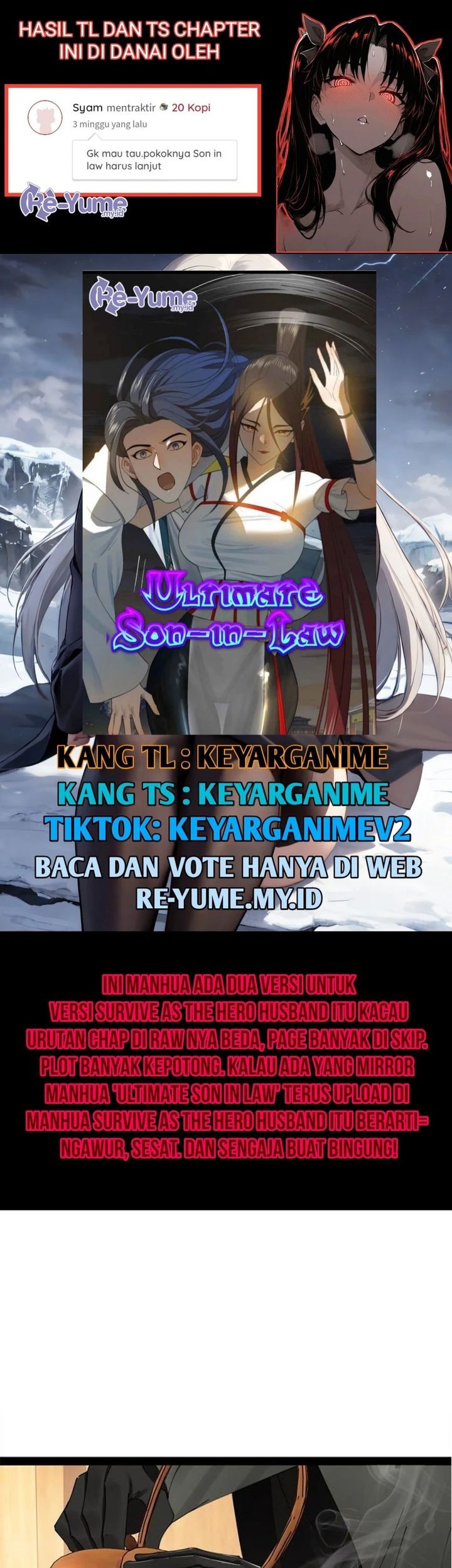 Baca Komik Survive As The Hero’s Husband Chapter 175 Gambar 1