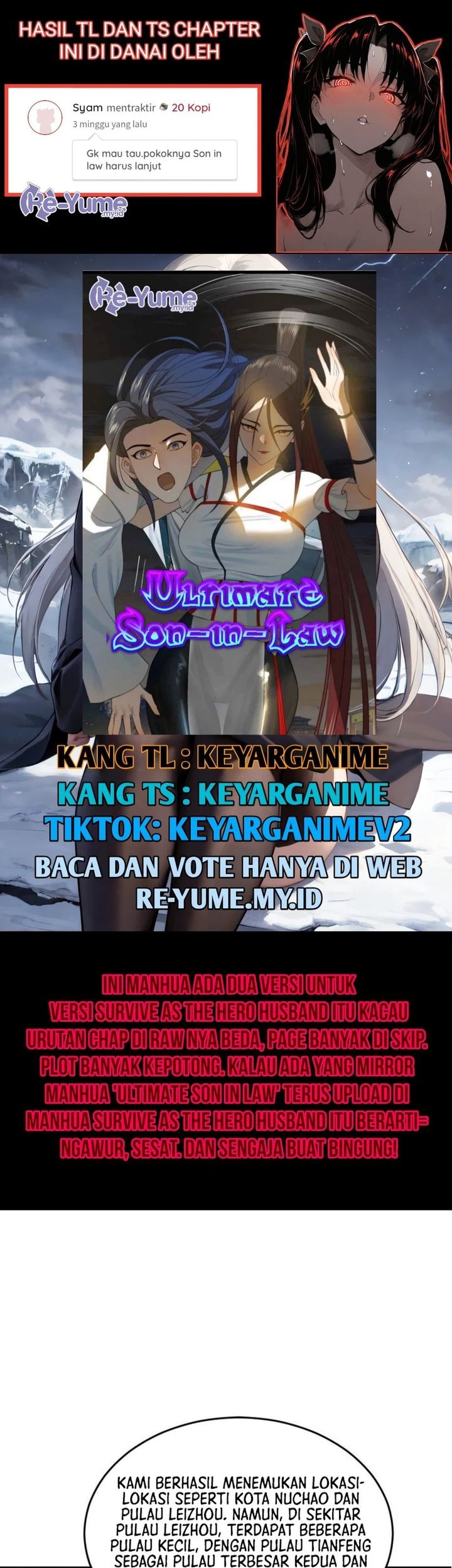 Baca Komik Survive As The Hero’s Husband Chapter 174 Gambar 1