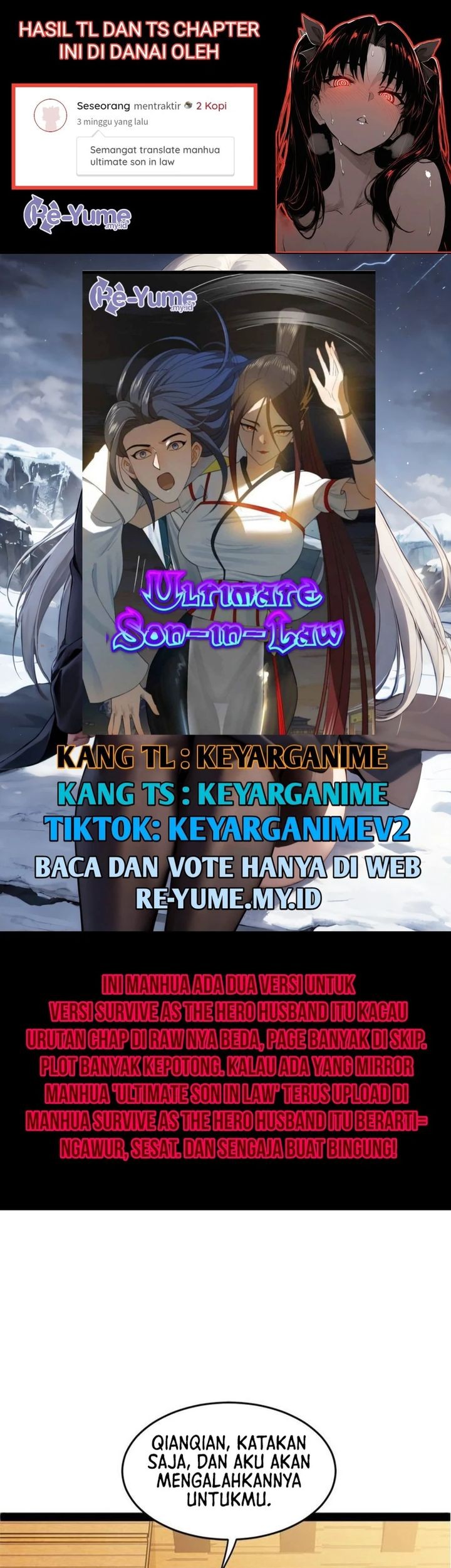 Baca Komik Survive As The Hero’s Husband Chapter 173 Gambar 1