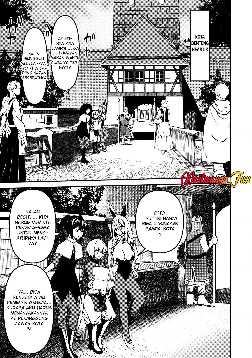 Baca Manga Monster Onna Kanbu wa Osanaki Yuusha wo Dekiaisuru Chapter 08 Gambar 2