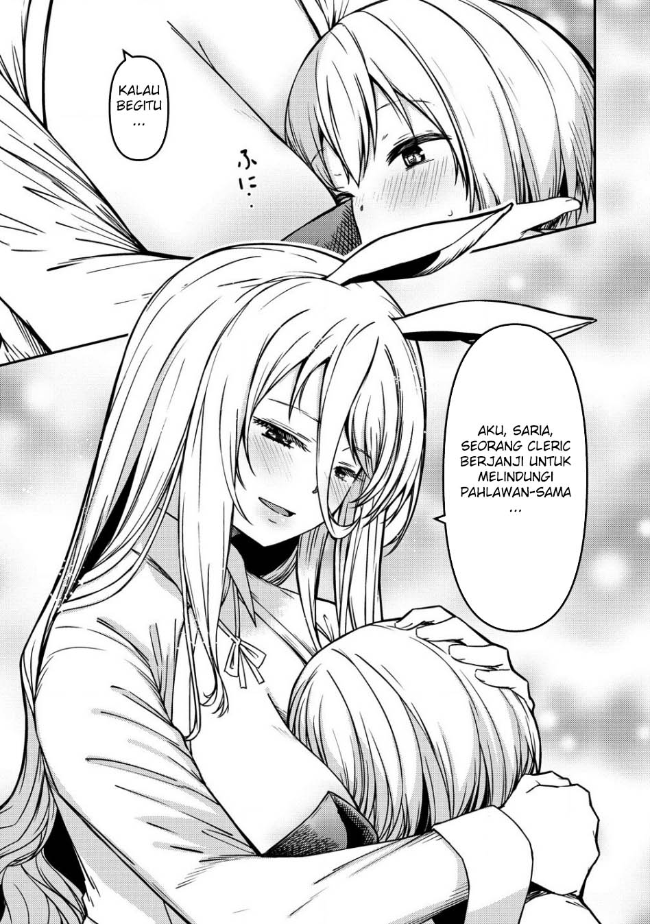 Monster Onna Kanbu wa Osanaki Yuusha wo Dekiaisuru Chapter 06 Gambar 28