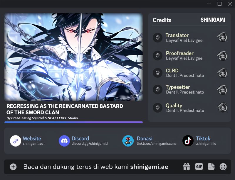Baca Komik Regressing As The Reincarnated Bastard Of The Sword Clan Chapter 37 Gambar 1
