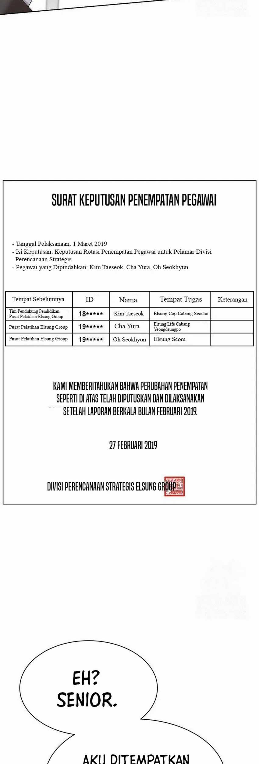 Becoming a Legendary Ace Employee Chapter 71 Gambar 10
