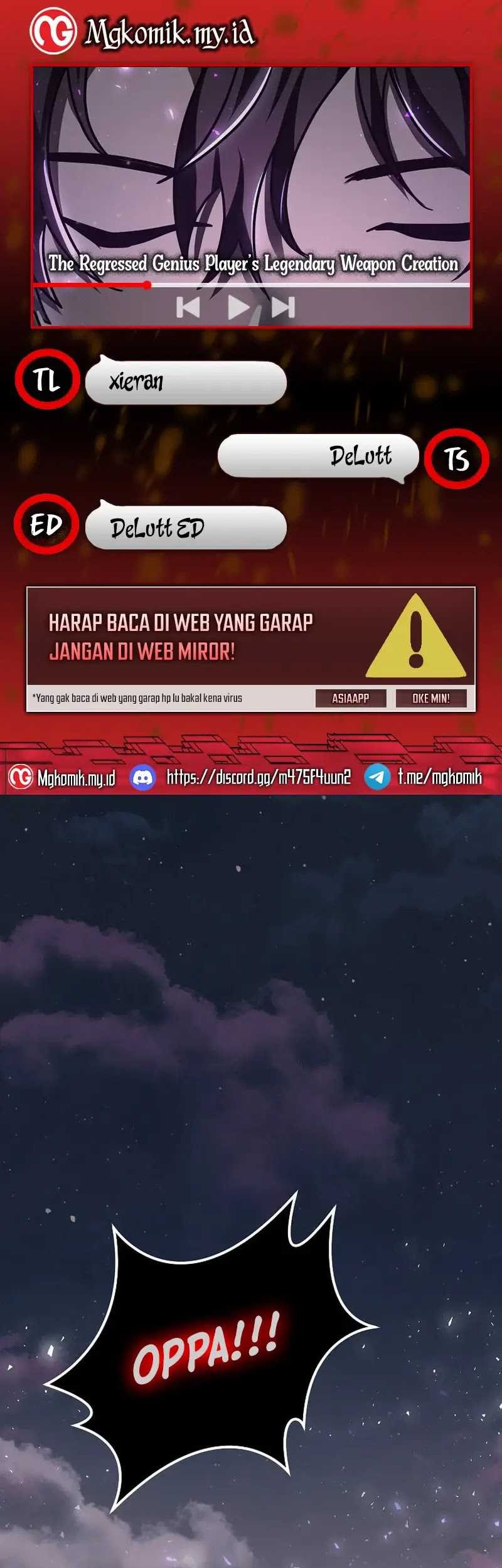 Baca Komik The Regressed Genius Player’s Legendary Weapon Creation Chapter 18 Gambar 1