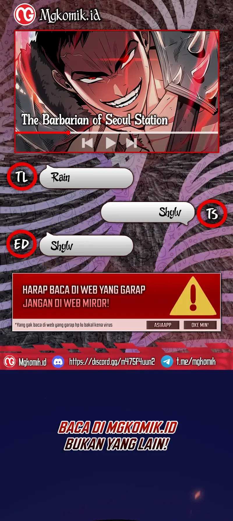 Baca Komik The Barbarian of Seoul Station Chapter 04 Gambar 1