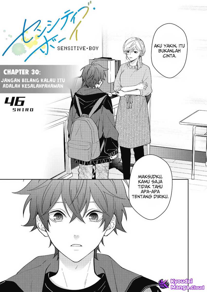 Baca Manga Sensitive Boy Chapter 30 Gambar 2