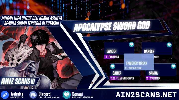 Baca Komik Apocalypse Sword God Chapter 41 Gambar 1