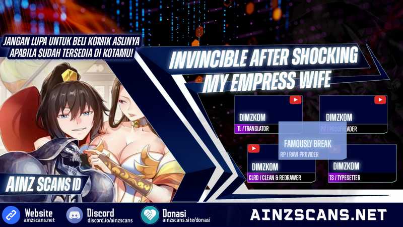 Komik Invincible After Shocking My Empress Wife Chapter 58 gambar nomor 1