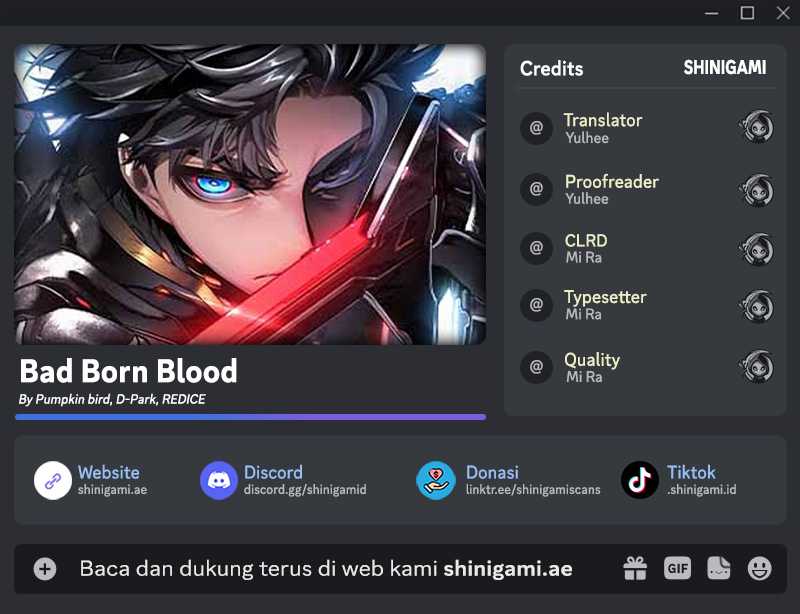 Baca Komik Bad Born Blood Chapter 16 Gambar 1