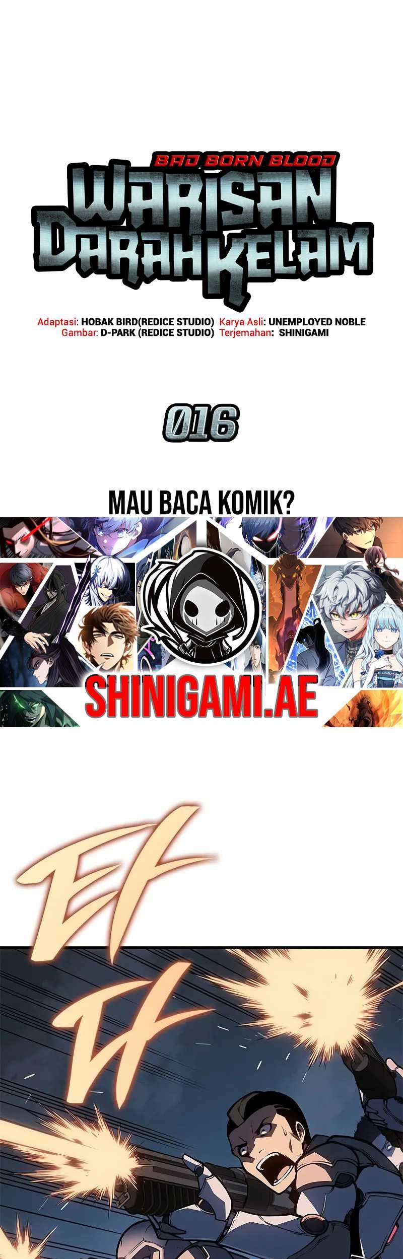 Baca Manhwa Bad Born Blood Chapter 16 Gambar 2