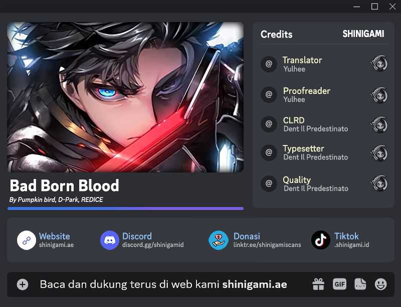 Baca Komik Bad Born Blood Chapter 14 Gambar 1