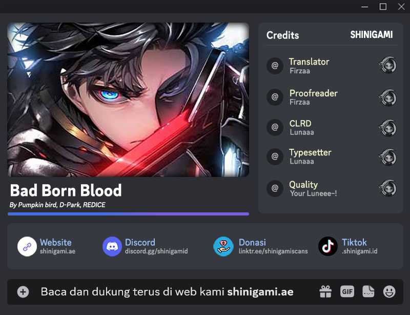 Baca Komik Bad Born Blood Chapter 09 Gambar 1