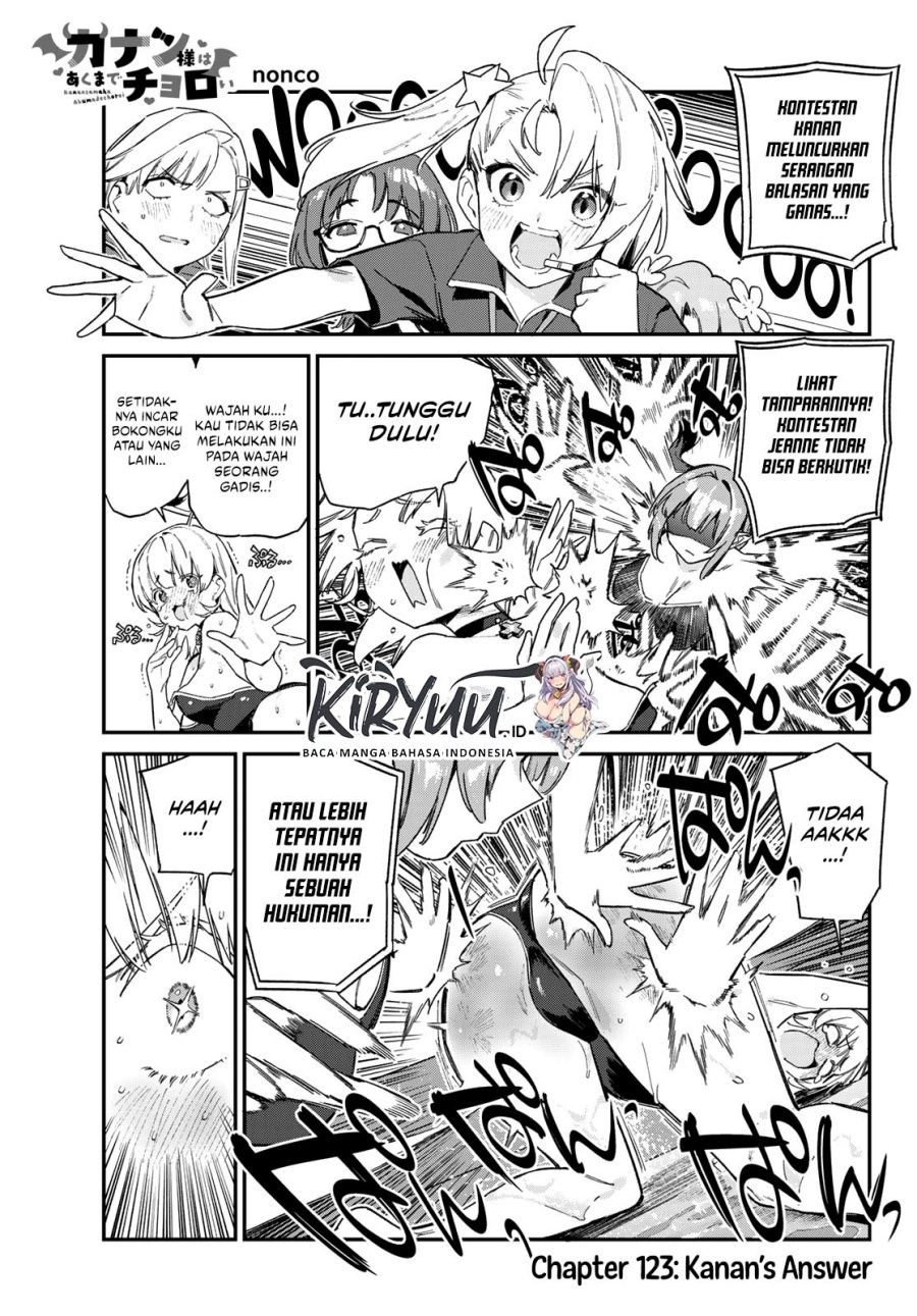 Baca Manga Kanan-sama wa Akumade Choroi Chapter 123 Gambar 2