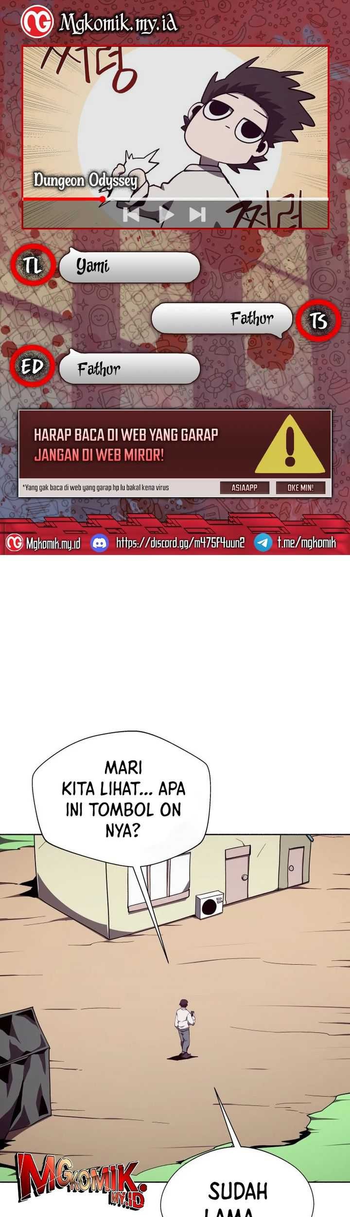 Baca Komik Dungeon Odyssey Chapter 112 Gambar 1