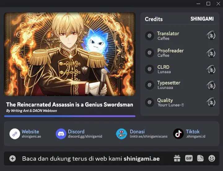 Baca Komik The Reincarnated Assassin is a Genius Swordsman Chapter 53 Gambar 1