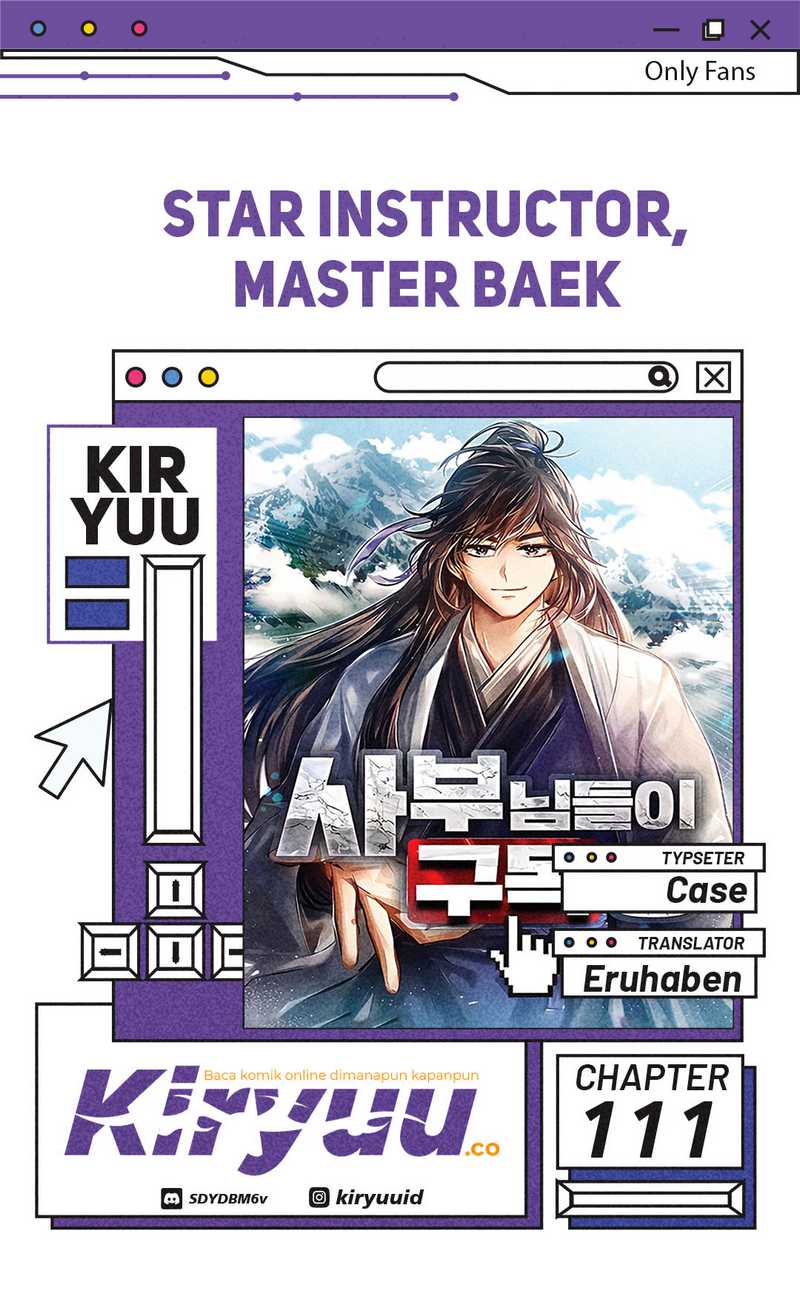 Baca Komik Number One Star Instructor Master Baek Chapter 111 Gambar 1