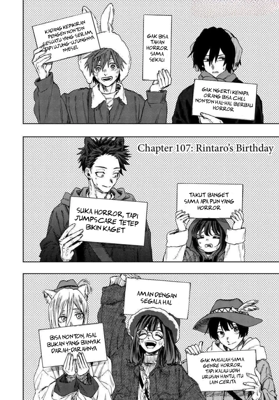 Baca Manga Kaoru Hana wa Rin to Saku Chapter 107 Gambar 2