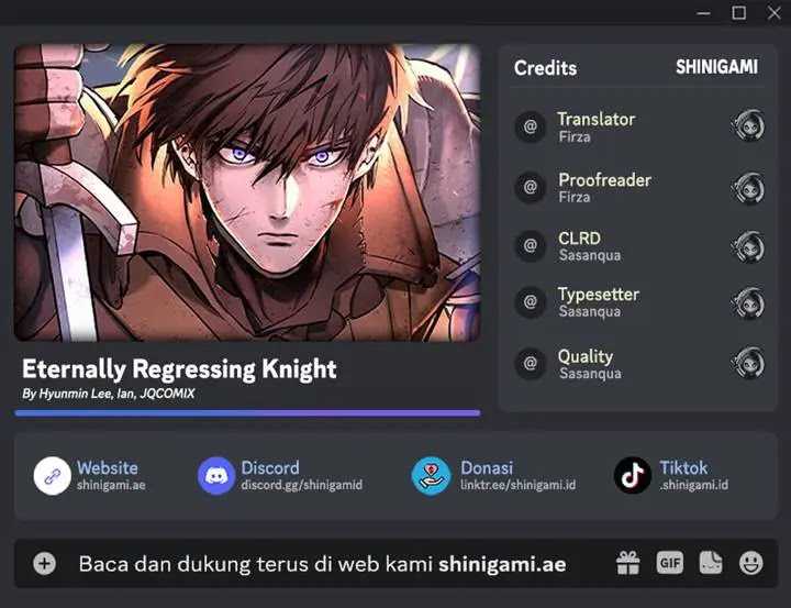 Baca Komik Eternally Regressing Knight Chapter 45 Gambar 1