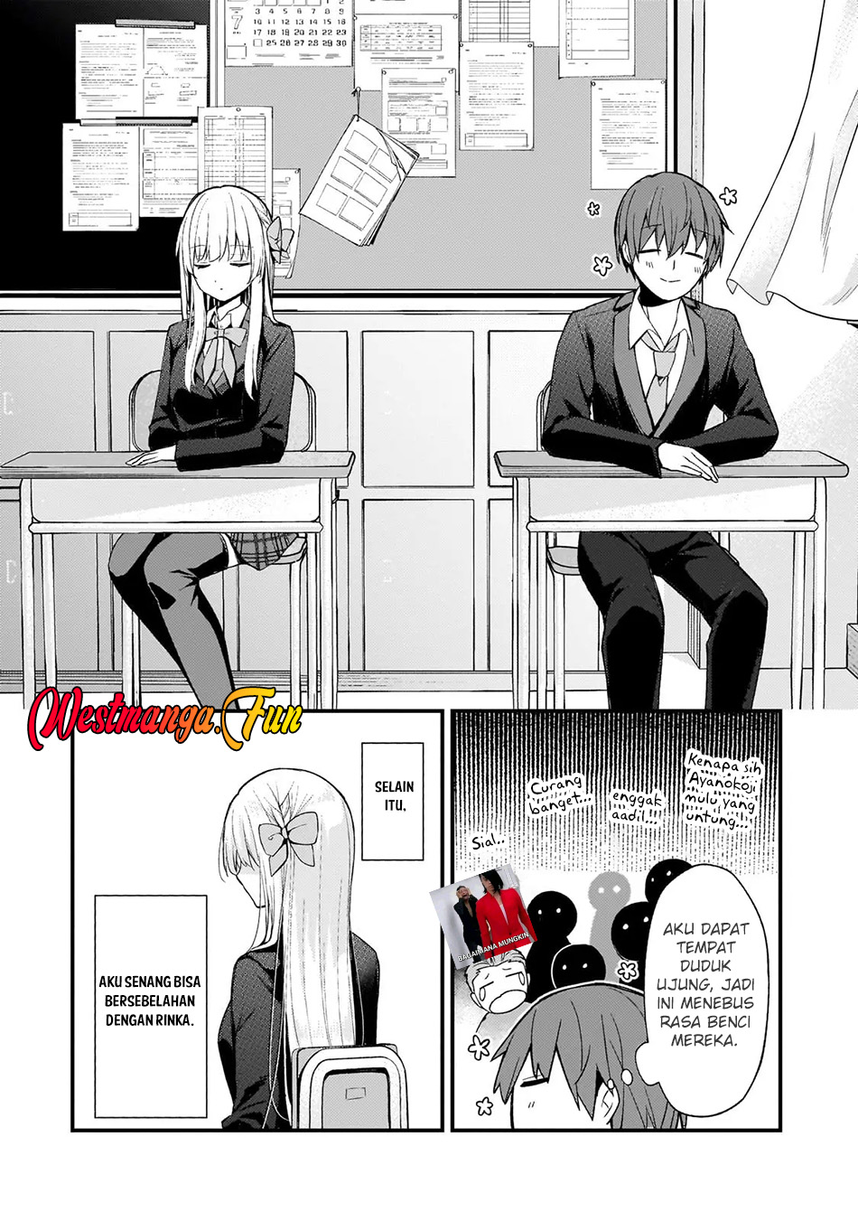 Netoge no Yome ga Ninki Idol datta ken ~Cool-kei no kanojo wa genjitsu demo yome no tsumori de iru~ Chapter 24 Gambar 13