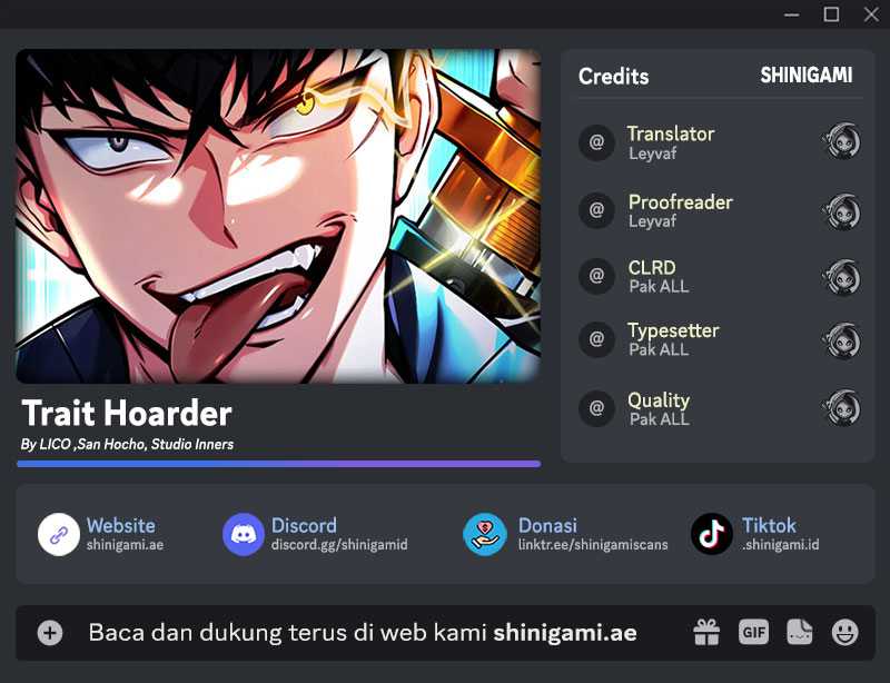 Komik Trait Hoarder Chapter 08 gambar nomor 1