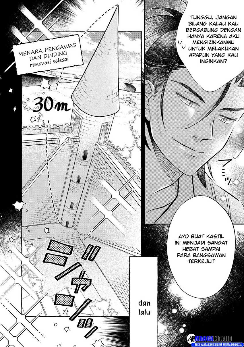 Isekai no Binbou Nouka ni Tensei Shitanode, Renga o Tsukutte Shiro o Tateru Koto ni Shimashita Chapter 15.2 Gambar 4