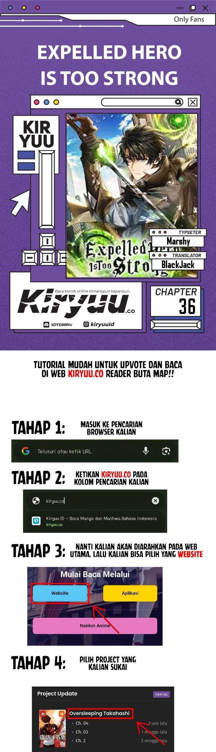 Baca Komik Expelled Hero Is Too Strong Chapter 36 Gambar 1