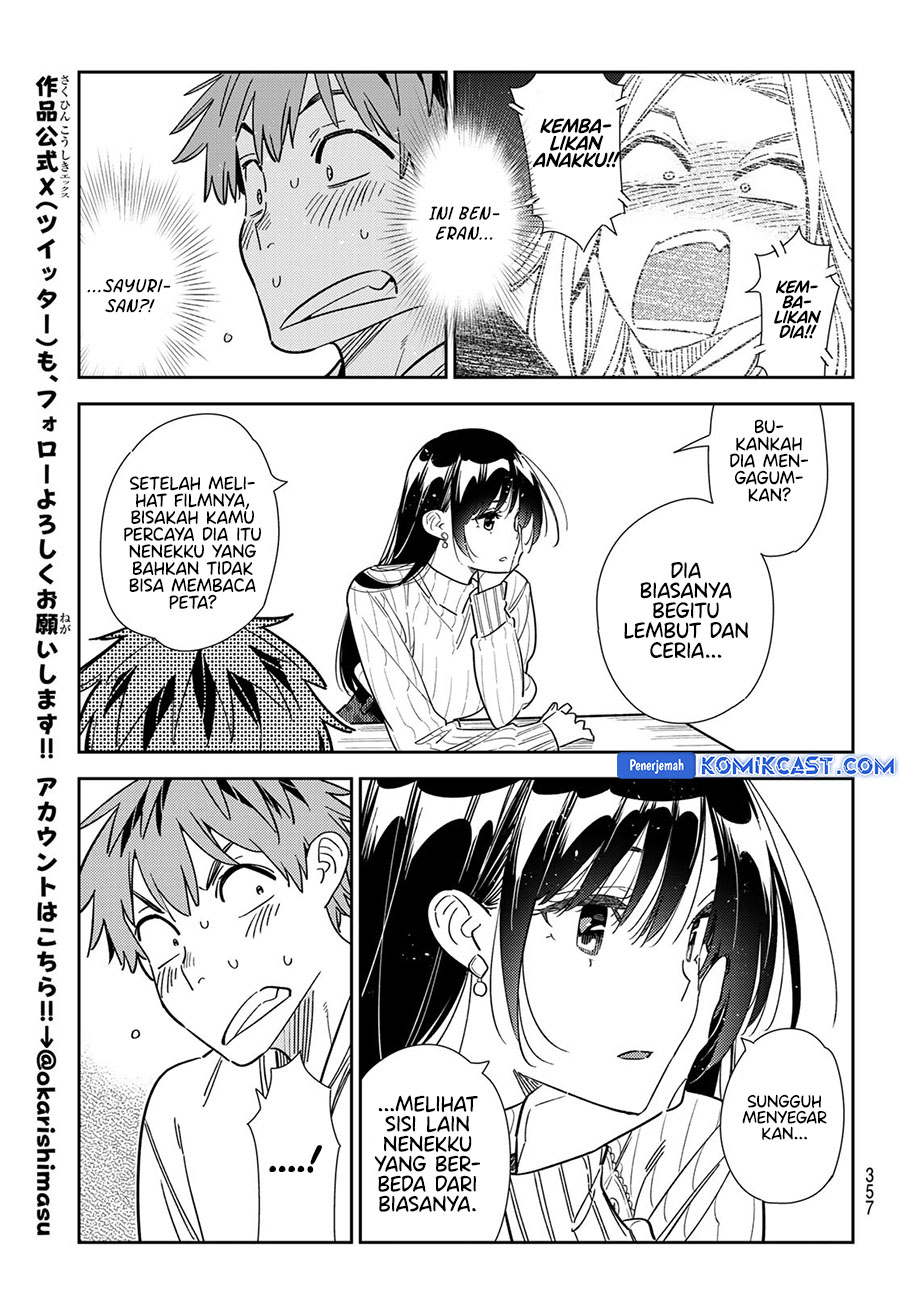 Kanojo Okarishimasu Chapter 349 Gambar 17