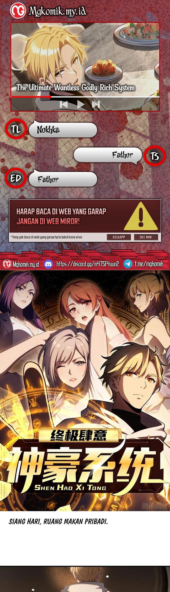 Komik The Ultimate Wantless Godly Rich System Chapter 32 gambar nomor 1