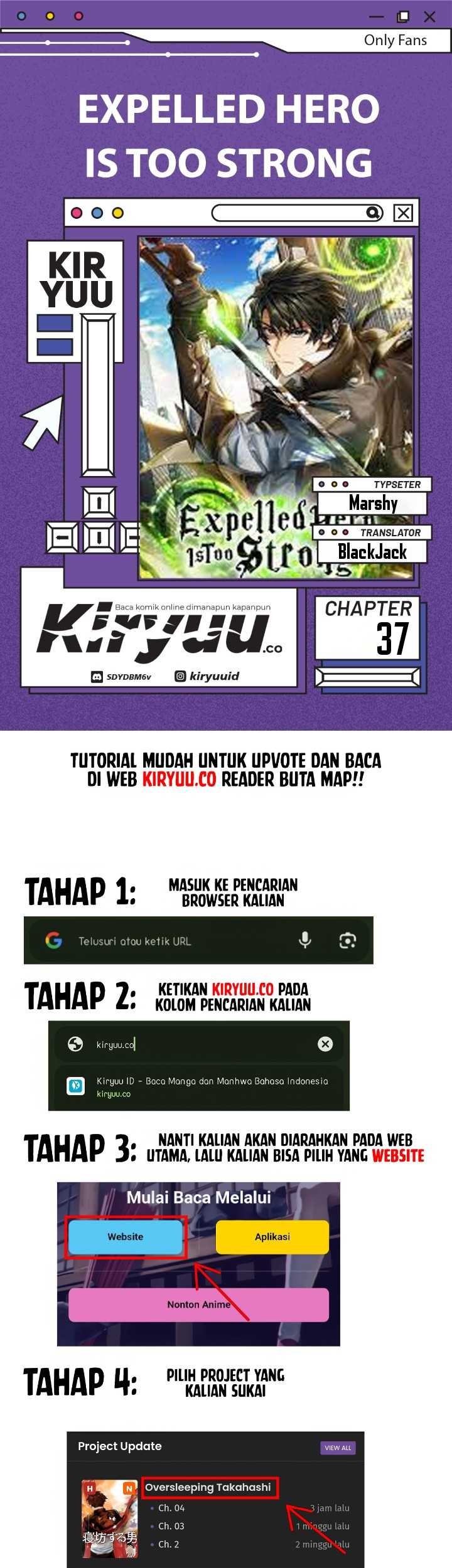Baca Komik Expelled Hero Is Too Strong Chapter 37 Gambar 1