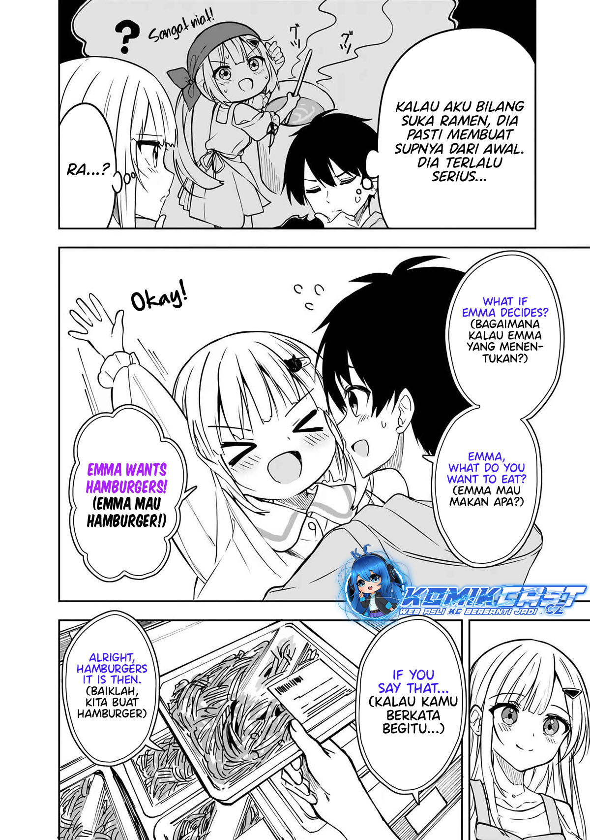 Maigo ni Natteita Youjo o Tasuketara, Otonari ni Sumu Bishoujo Ryuugakusei ga Ie ni Asobi ni Kuru You ni Natta Ken ni Tsuite Chapter 07 Gambar 23