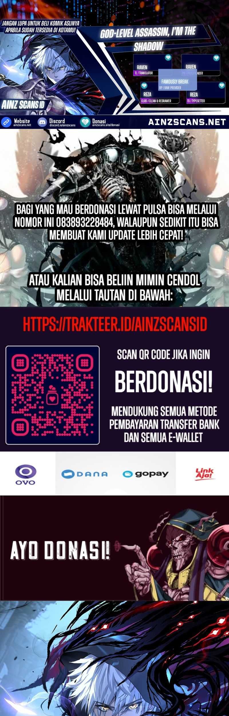 Komik God-level Assassin, I’m the Shadow Chapter 04 gambar nomor 1